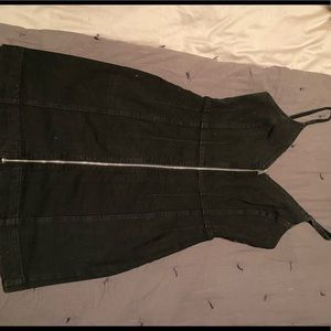 dynamite jean zip dress